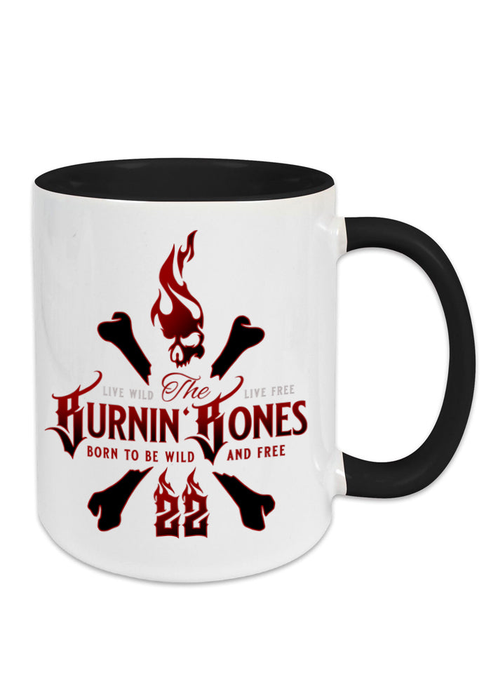 Tasse Classic - Skull Bones - W/B