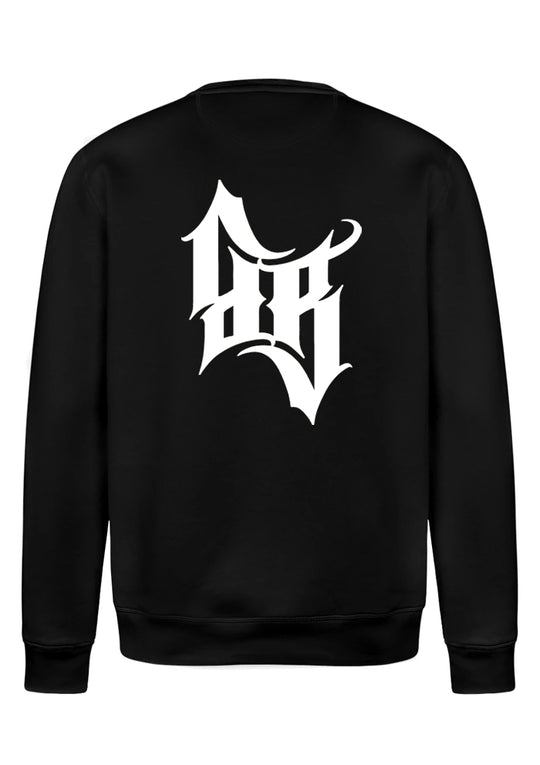 Crewneck Men BB22 Classic - Crossed Bones B/W