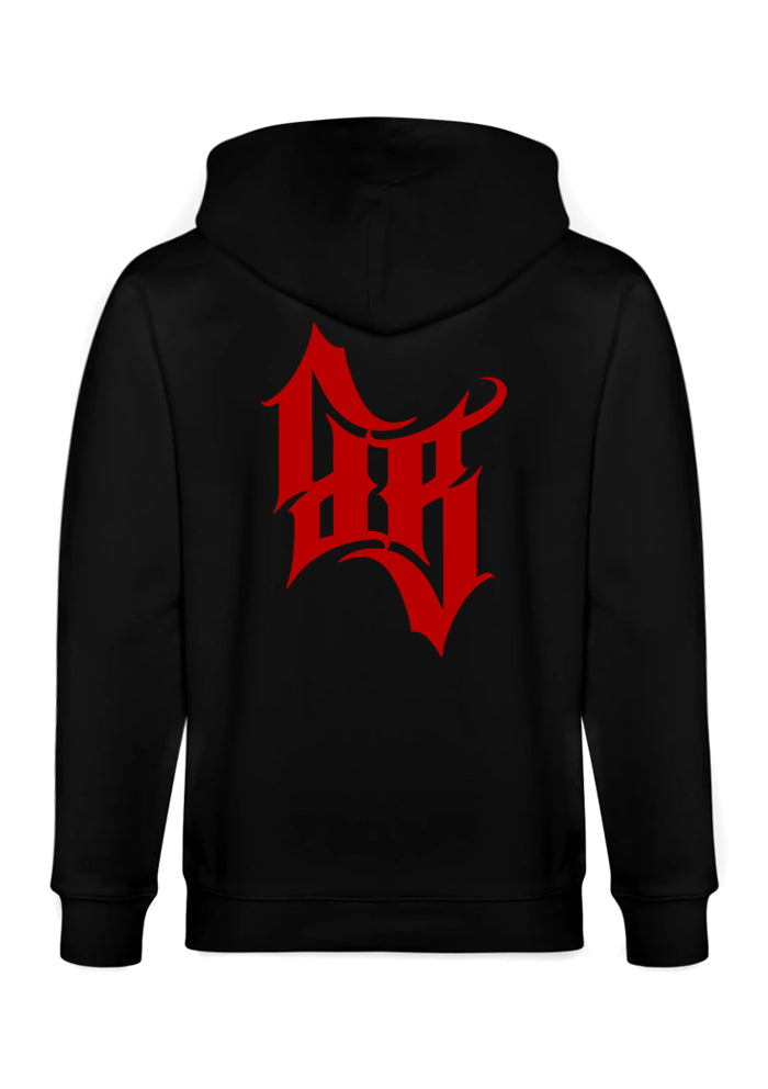 Hoodie-Jacke Men BB22 Heavy - Legend B/R