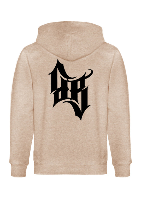 Hoodie-Jacke Men BB22 Heavy - Crossed Bones S/B