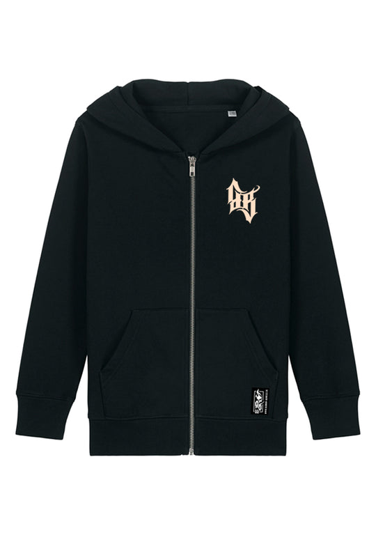 Little Bandits Hoodie-Jacke - Skull Bones B/RDR
