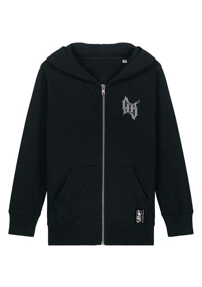 Little Bandits Hoodie-Jacke - Skull Bones B/GR