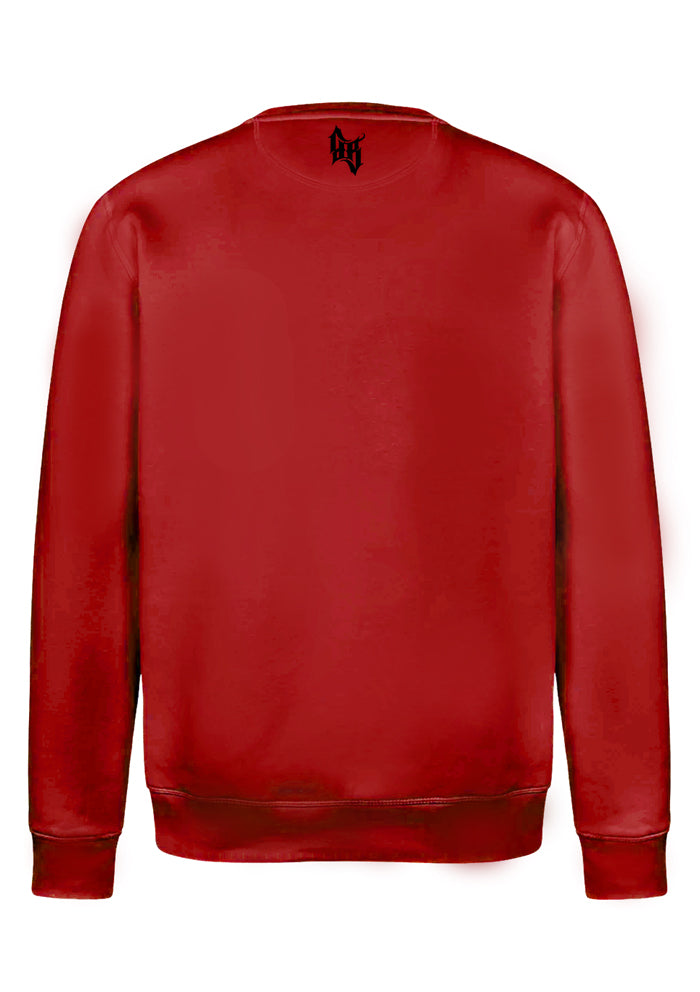 Crewneck Men BB22 Classic - Burnin' Bones R/B