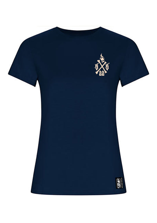 T-Shirt Women BB22 - Crossed Bones N/VD