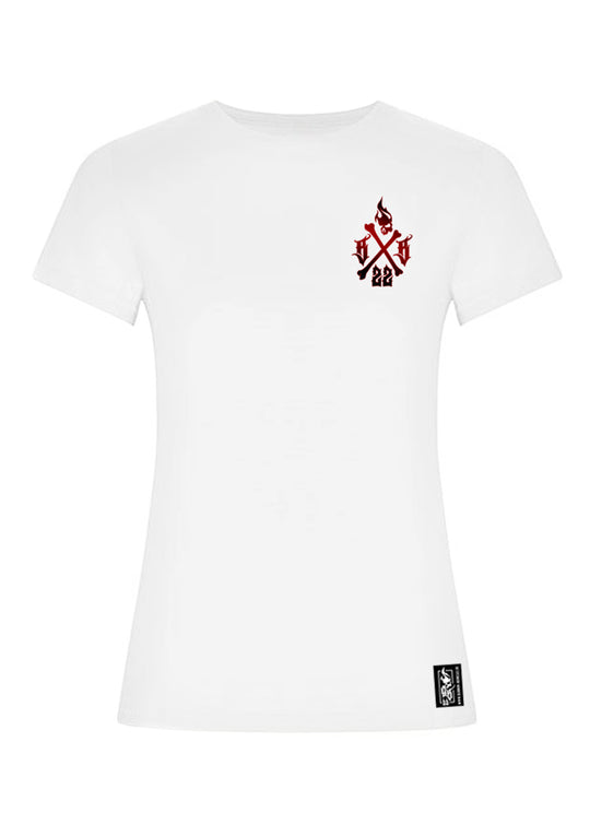 T-Shirt Women BB22 - Crossed Bones W/BR