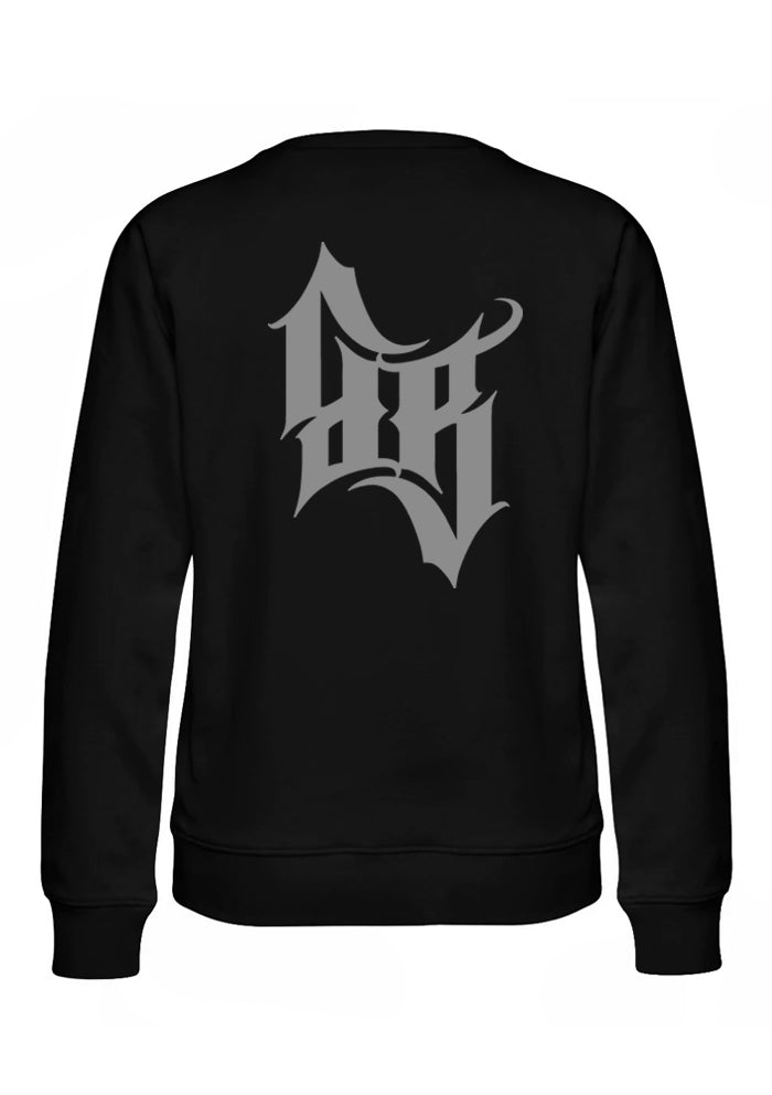 Crewneck Women BB22 Classic - Crossed Bones B/G