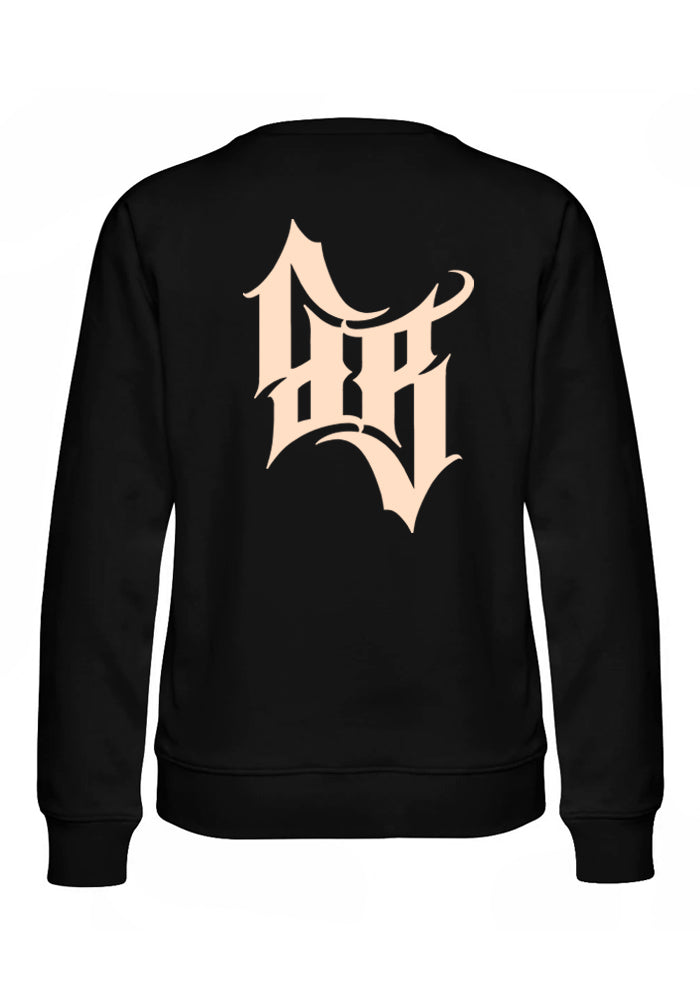 Crewneck Women BB22 Classic - Crossed Bones B/D