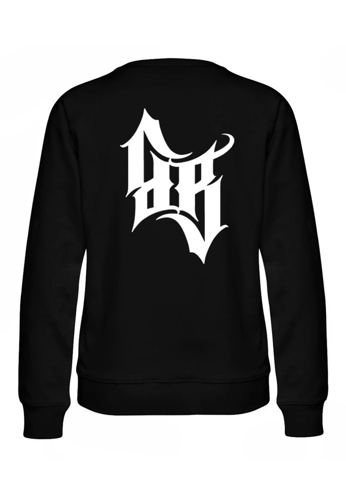 Crewneck Women BB22 Classic - Crossed Bones B/W