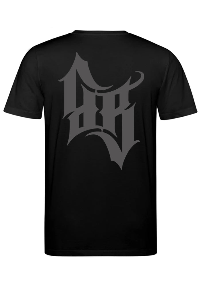 T-Shirt Men BB22 - Crossed Bones B/G