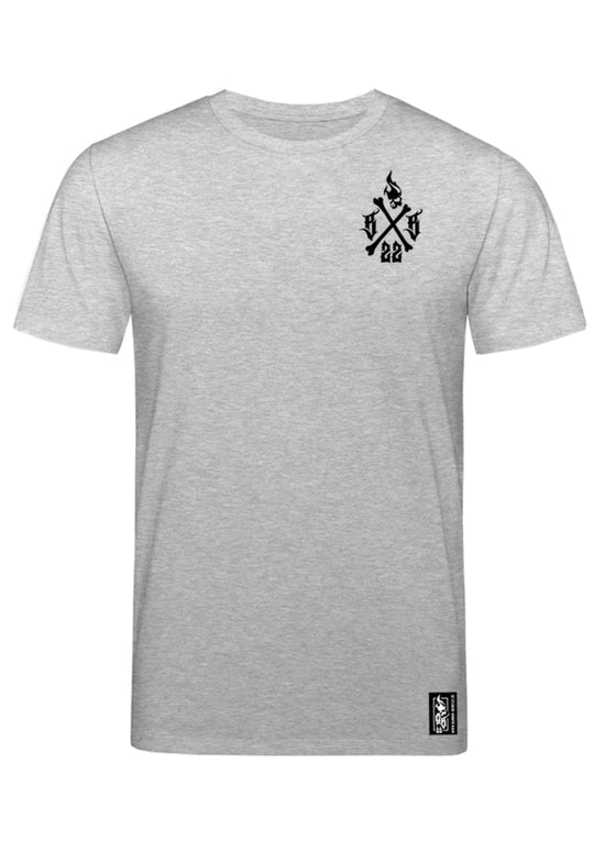 T-Shirt Men BB22 - Crossed Bones G/B