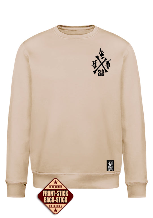 Crewneck Men BB22 Classic - Crossed Bones S/B
