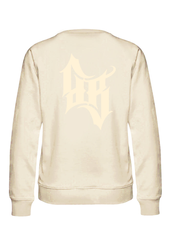 Crewneck Women BB22 Classic - Crossed Bones Sand/Sand