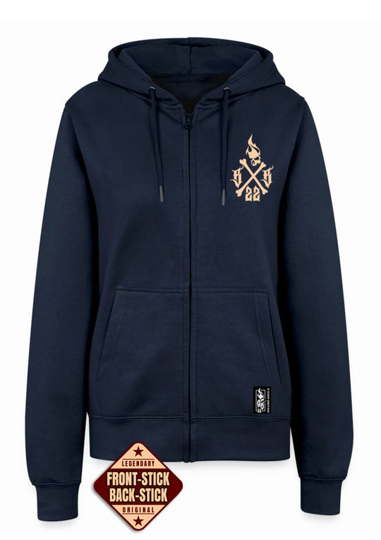 Hoodie-Jacke Women BB22 Heavy - Crossed Bones N/D