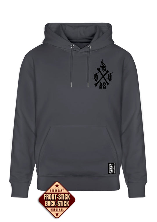 Hoodie Men BB22 Classic - Crossed Bones A/B