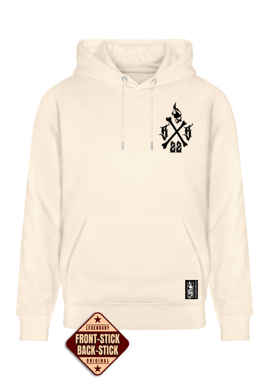 Hoodie Men BB22 Classic - Crossed Bones S/B
