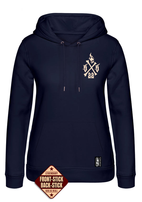 Hoodie Women BB22 Classic - Crossed Bones N/D
