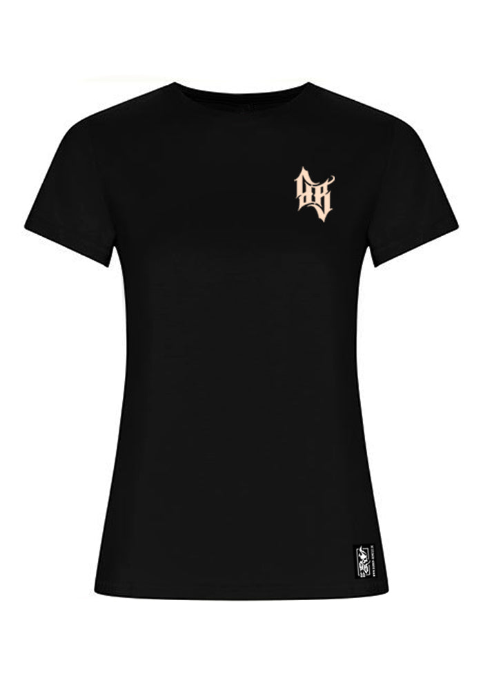 T-Shirt Women BB22 - Skull Bones B/DR