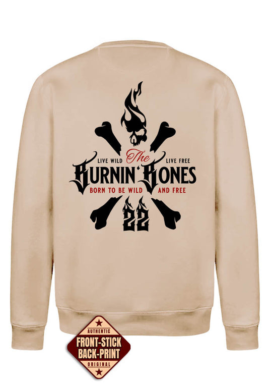 Crewneck Men BB22 Classic - Skull Bones S/RBR