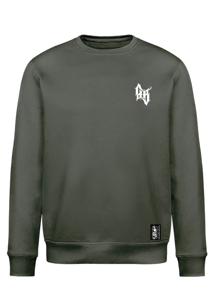 Crewneck Men BB22 Classic - Skull Bones K/W