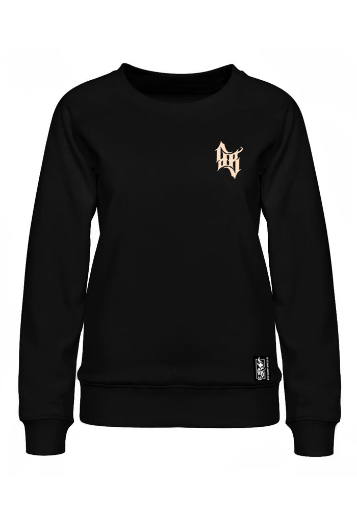 Crewneck Women BB22 Classic - Skull Bones B/RDR
