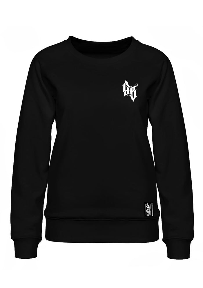 Crewneck Women BB22 Classic - Skull Bones B/WR