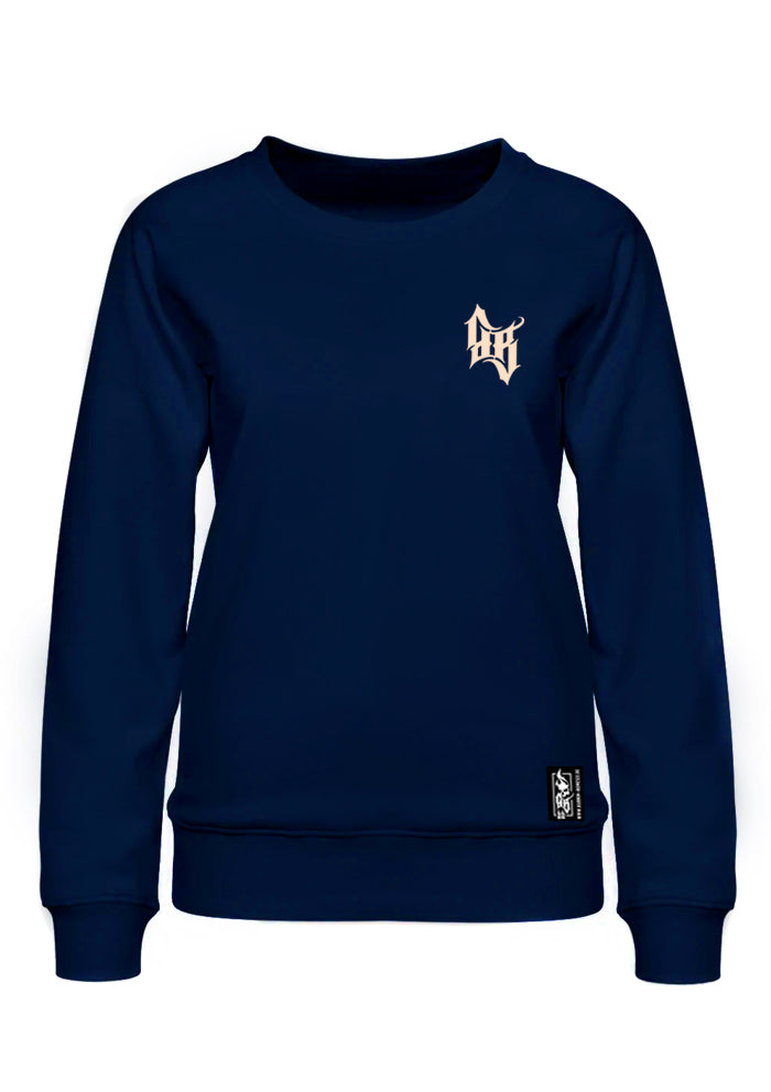 Crewneck Women BB22 Classic - Skull Bones N/VDR