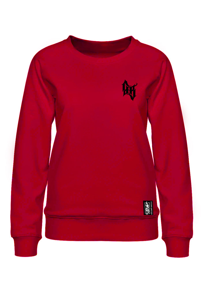 Crewneck Women BB22 Classic - Skull Bones R/B