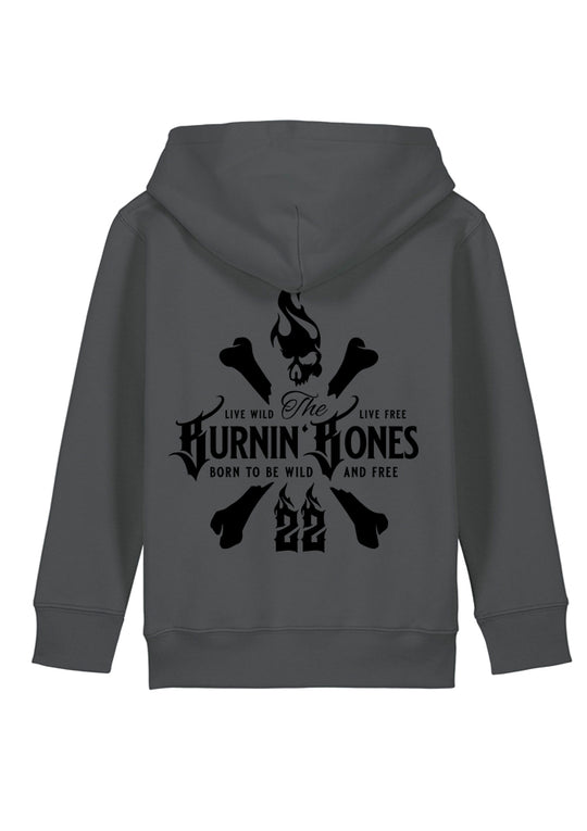 Little Bandits Hoodie - Skull Bones A/B