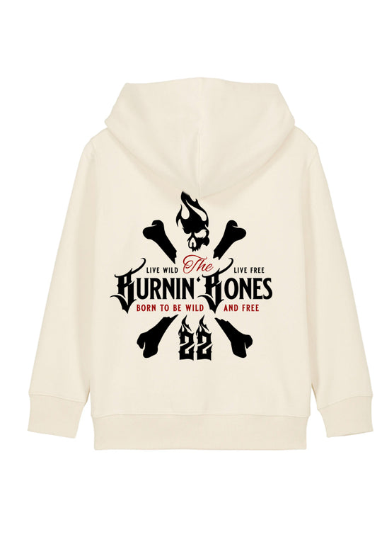 Little Bandits Hoodie - Skull Bones S/RBR