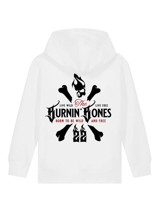 Little Bandits Hoodie - Skull Bones W/RBR