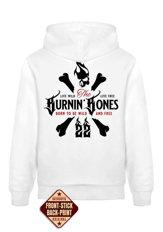 Hoodie Men BB22 Classic - Skull Bones W/RBR