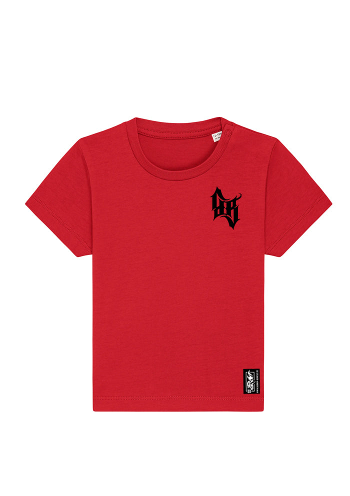 Baby Bandits T-Shirt - Skull Bones R/B