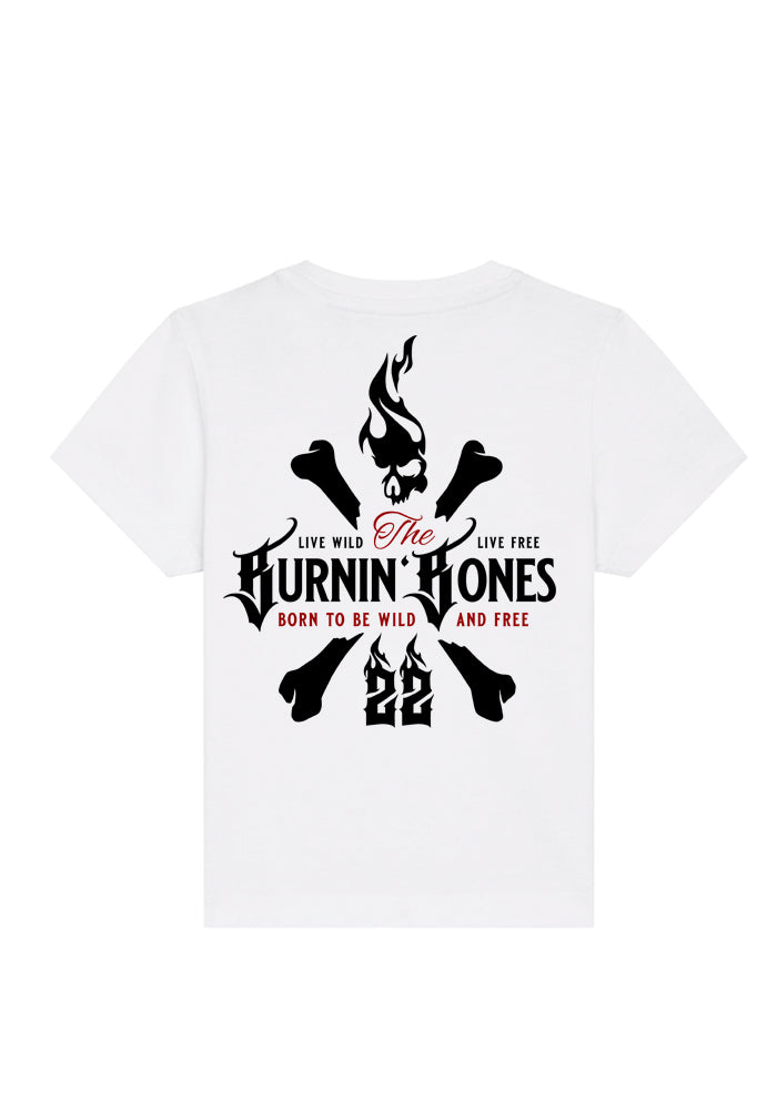 Baby Bandits T-Shirt - Skull Bones W/RBR