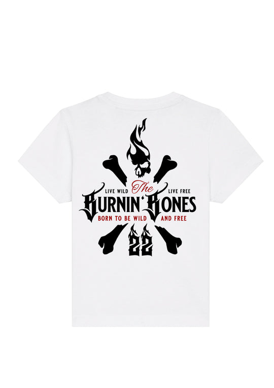 Baby Bandits T-Shirt - Skull Bones W/RBR