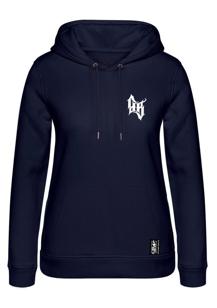 Hoodie Women BB22 Classic - Skull Bones N/W