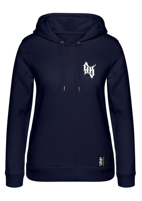 Hoodie Women BB22 Classic - Skull Bones N/W