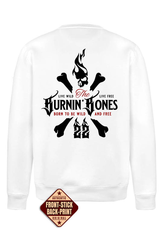Crewneck Men BB22 Classic - Skull Bones W/RBR