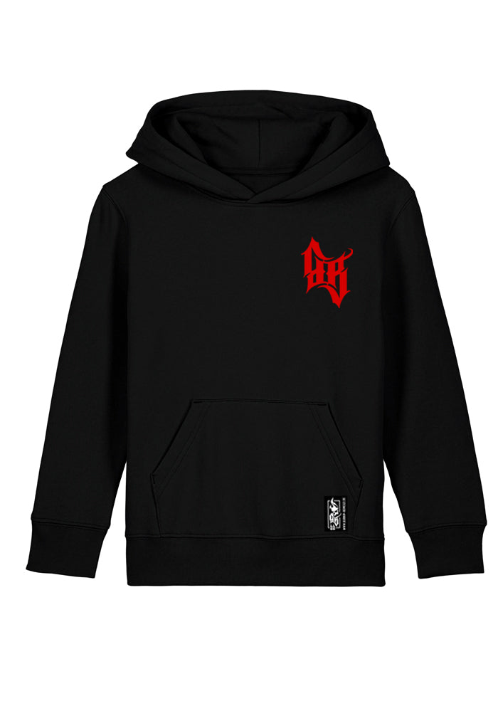 Little Bandits Hoodie - Skull Bones B/R