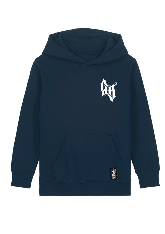 Little Bandits Hoodie - Skull Bones N/W