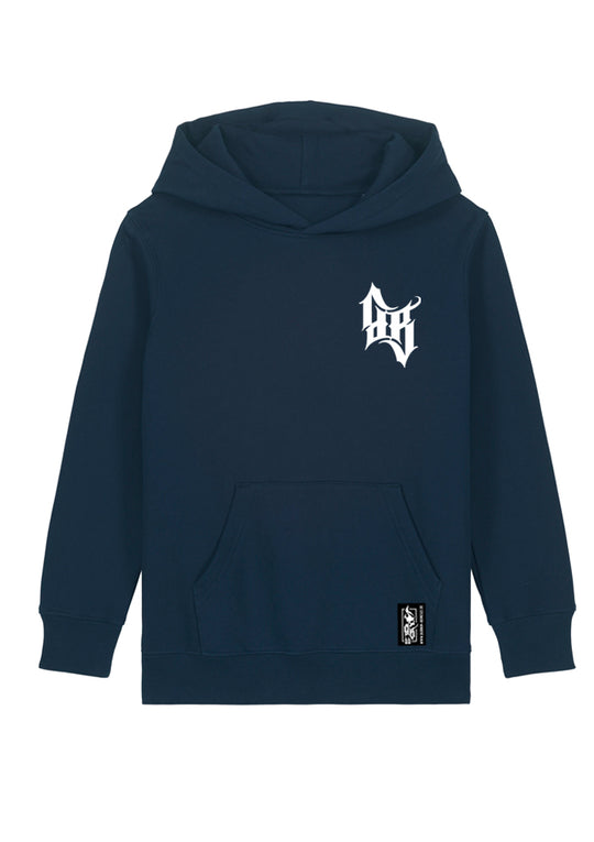 Little Bandits Hoodie - Skull Bones N/W