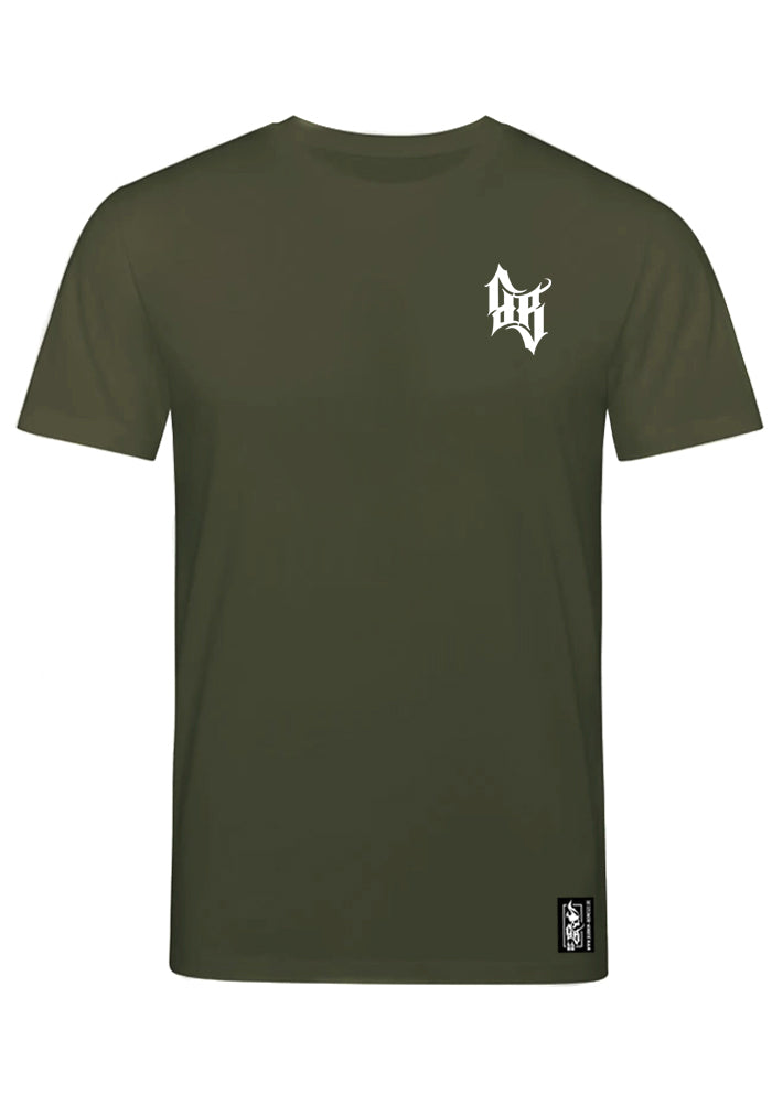 T-Shirt Men BB22 - Skull Bones K/W