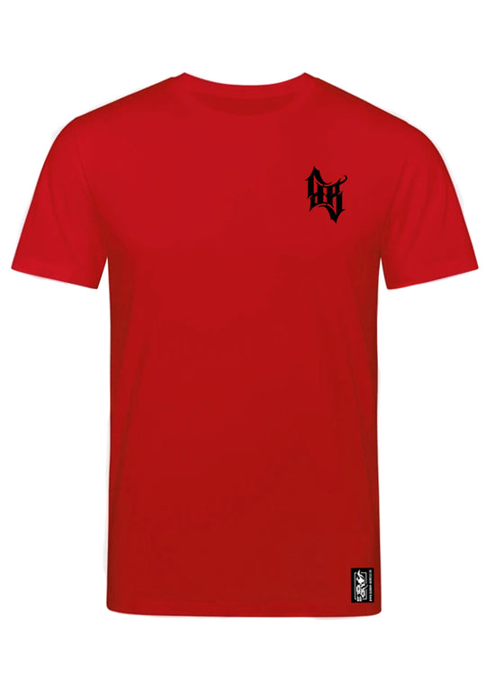 T-Shirt Men BB22 - Skull Bones R/B