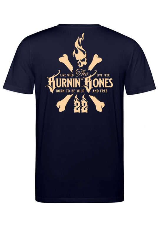 T-Shirt Men BB22 - Skull Bones N/VD