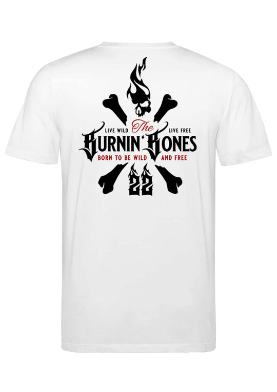 T-Shirt Men BB22 - Skull Bones W/RBR
