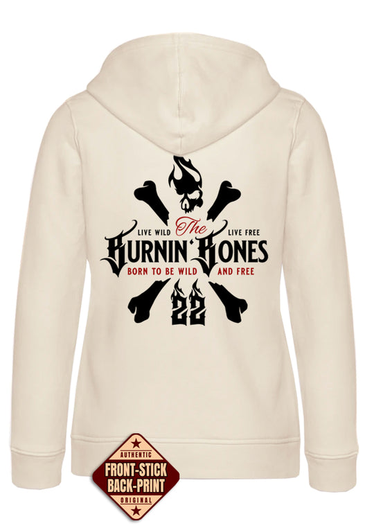 Hoodie Women BB22 Classic - Skull Bones S/RBR