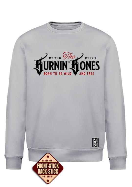 Crewneck Men BB22 Classic - Burnin' Bones G/RBR