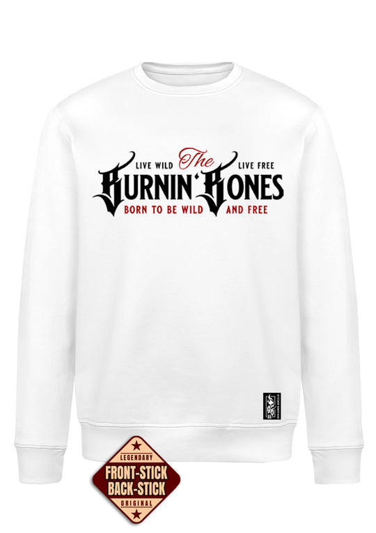 Crewneck Men BB22 Classic - Burnin' Bones W/RBR