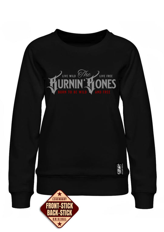 Crewneck Women BB22 Classic - Burnin' Bones B/GR