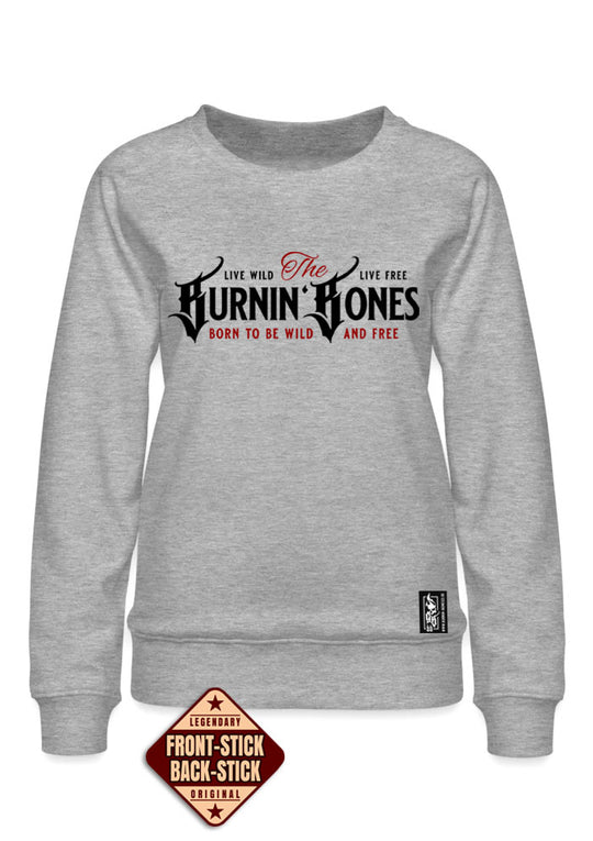 Crewneck Women BB22 Classic - Burnin' Bones G/RBR