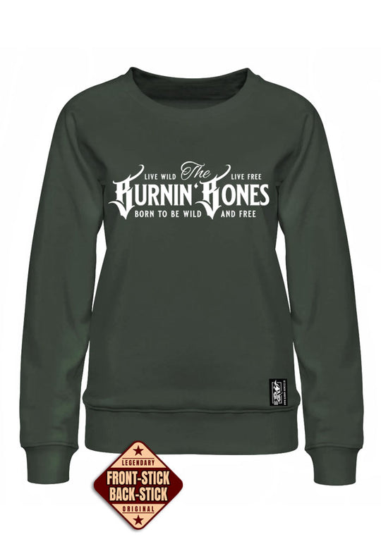 Crewneck Women BB22 Classic - Burnin' Bones K/W
